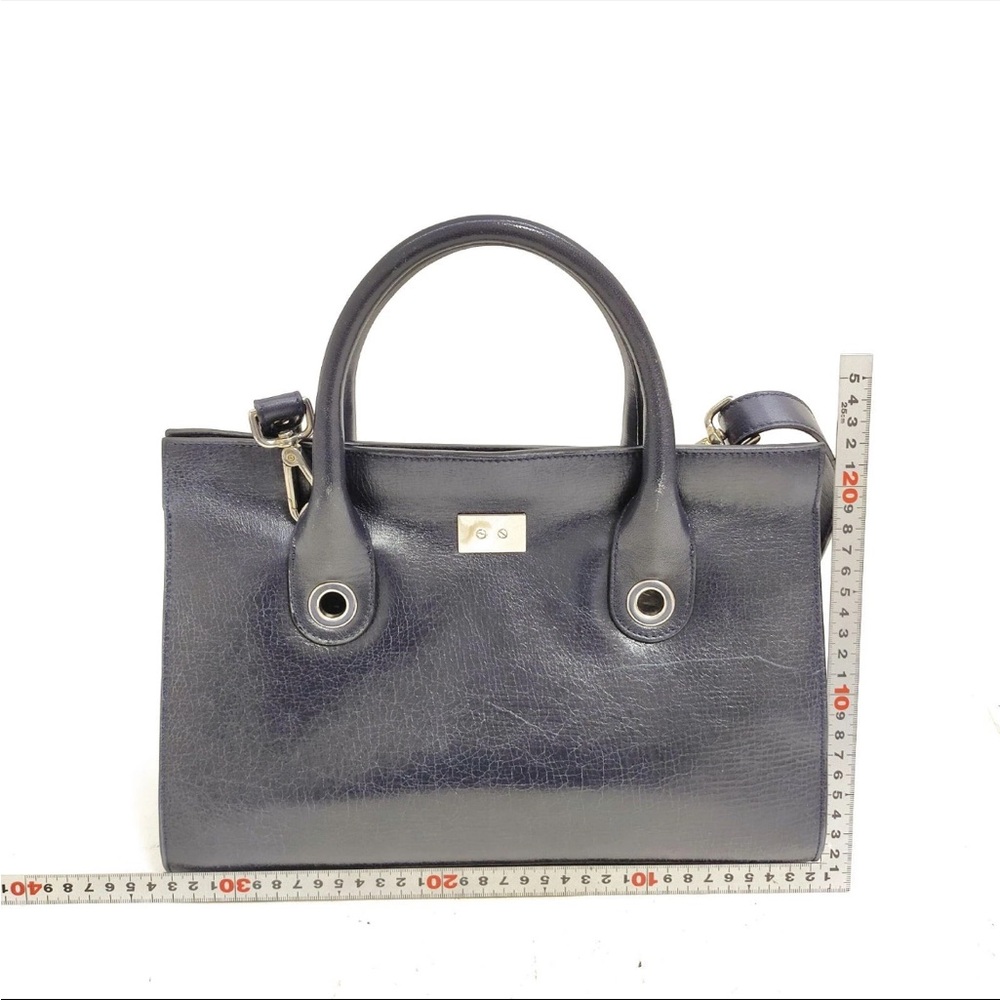 Jimmy Choo Black Studded Satchel EUC - Picture 2 of 9